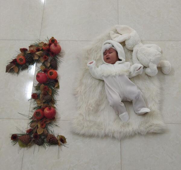 عکس نوشته درباره نوزاد دختر