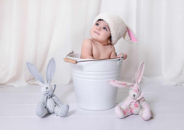 عکس نوزاد دختر عروسک