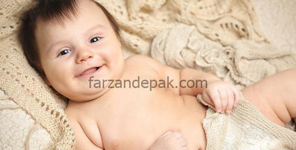 عکس نوزاد 4 ماهه پسر