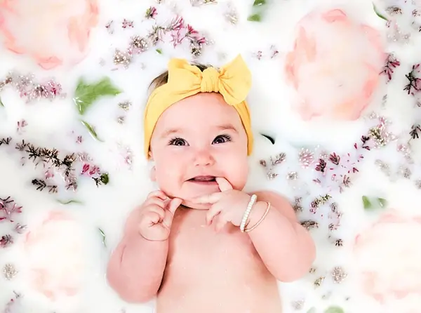 ایده عکس نوزاد سه ماهه