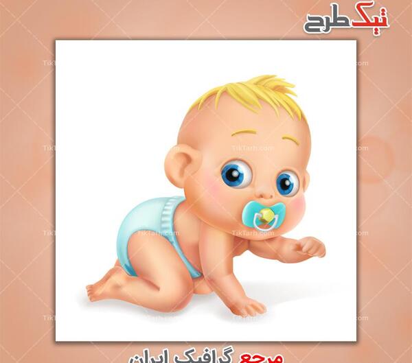 دانلود عکس نوزاد کارتونی