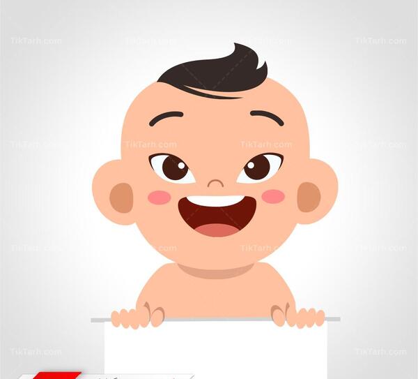 دانلود عکس نوزاد کارتونی