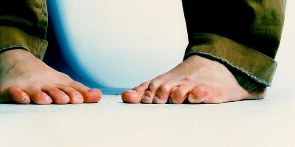 عکس کف پای نوزاد دختر