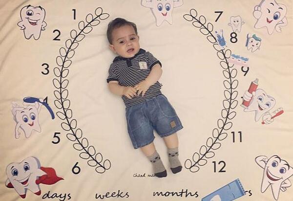 عکس نوزاد 8 ماهه دختر