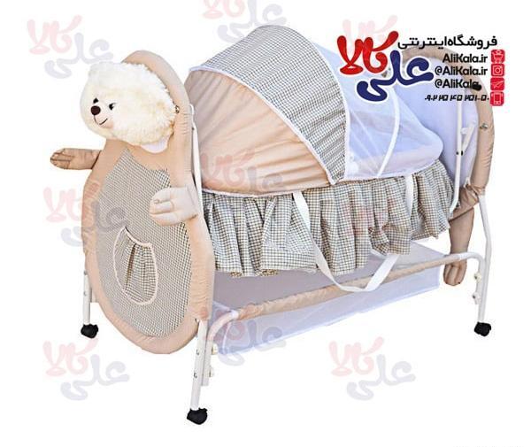 عکس گهواره نوزاد دخترانه