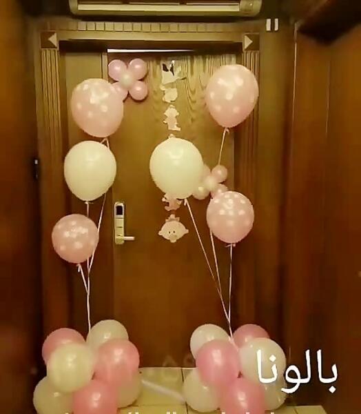 عکس تزیین اتاق نوزاد دختر در بیمارستان
