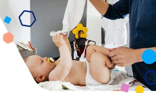 عکس اسهال نوزاد یک ماهه
