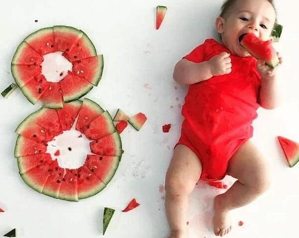 ایده عکس نوزاد هشت ماهه