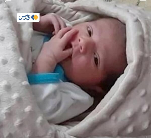 عکس نوزاد پدر