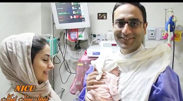 عکس نوزاد نارس 30 هفته