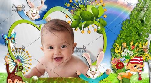 عکس های کارتونی نوزاد
