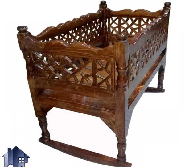 عکس گهواره نوزاد قدیمی