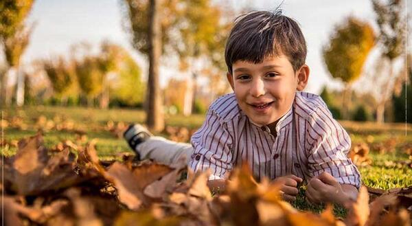 ایده عکس نوزاد در طبیعت
