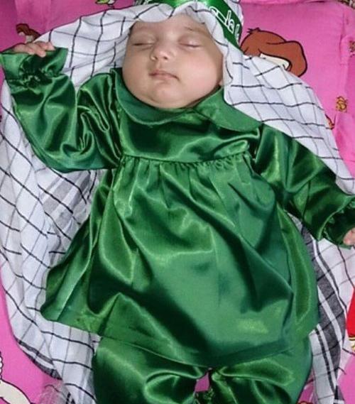 عکس نوزاد شیرخوارگان حسینی