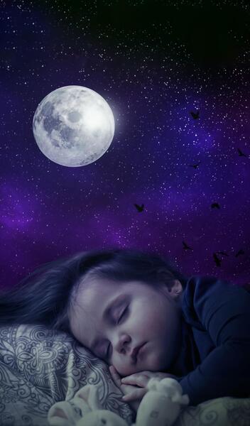عکس خواب نوزاد دختر
