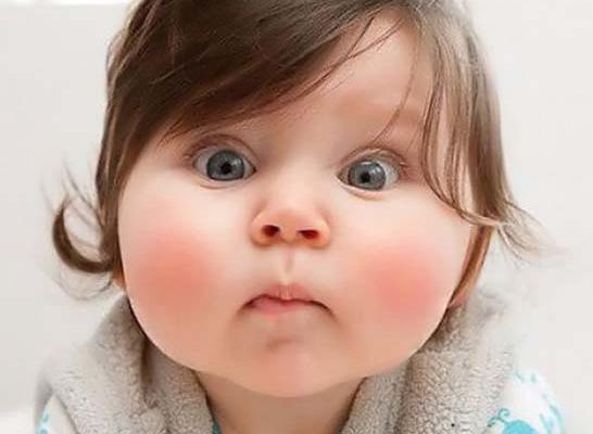 عکس نوزاد چاقالو