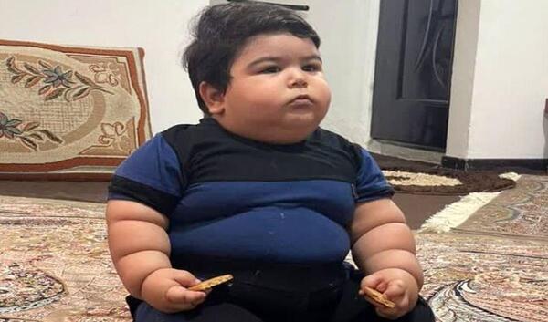 عکس چاق ترین نوزاد جهان