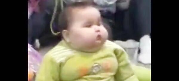 عکس چاق ترین نوزاد جهان
