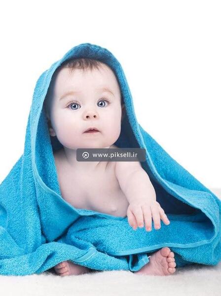 مدل عکس نوزاد با حوله