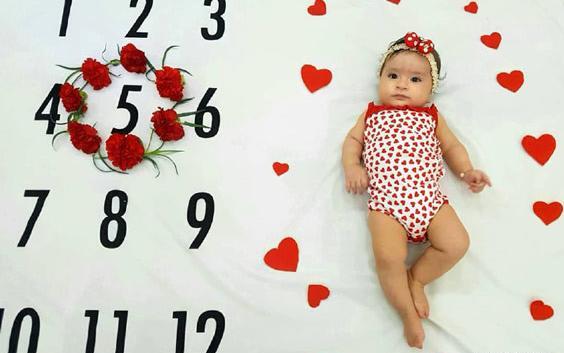عکس آتلیه نوزاد 5 ماهه