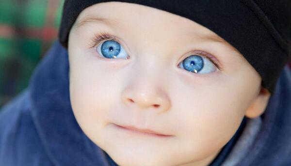 عکس نوزاد خوشگل چشم ابی