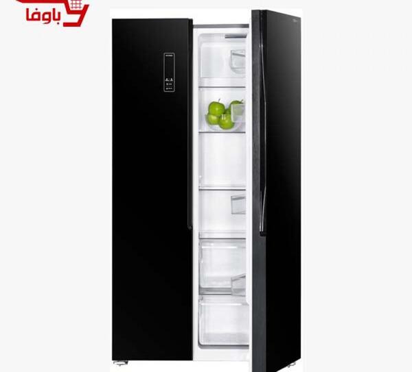 عکس یخچال ساید مشکی