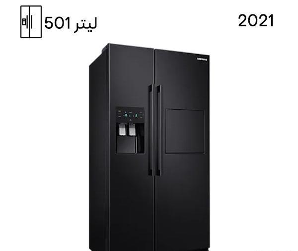 عکس یخچال ساید مشکی