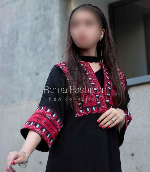 عکس لباس مشکی و قرمز