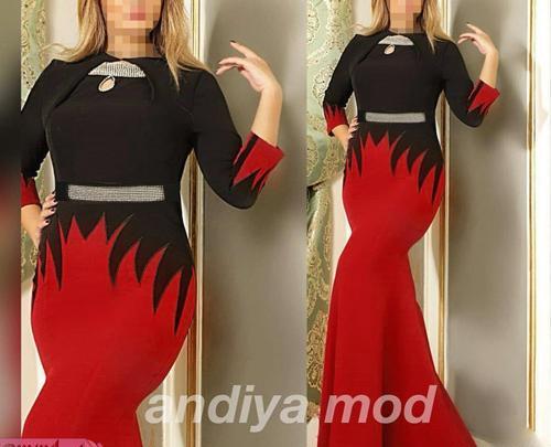 عکس لباس مشکی و قرمز