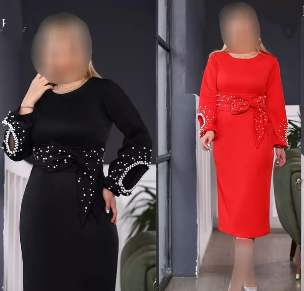 عکس لباس مشکی و قرمز