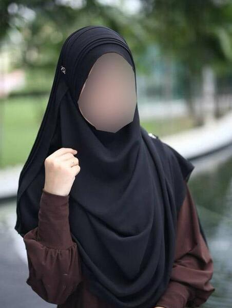 عکس روسری مشکی محرم