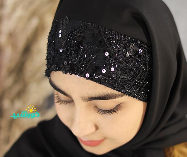 عکس روسری مشکی محرم