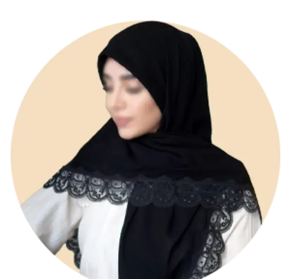 عکس روسری مشکی محرم