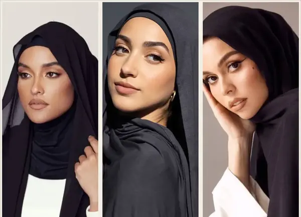 عکس روسری مشکی محرم