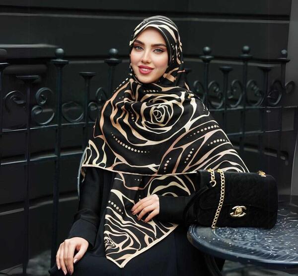 عکس روسری مشکی محرم