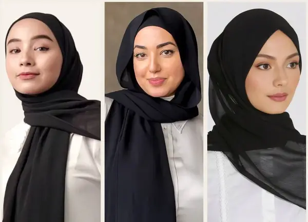 عکس روسری مشکی محرم