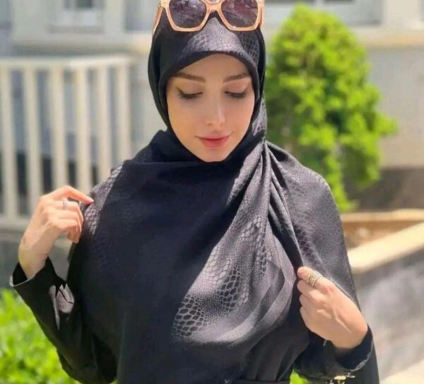 عکس روسری مشکی محرم