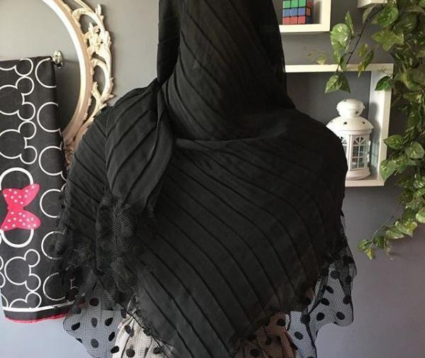 عکس روسری مشکی محرم