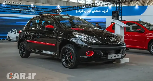 عکس ۲۰۷ مشکی مات