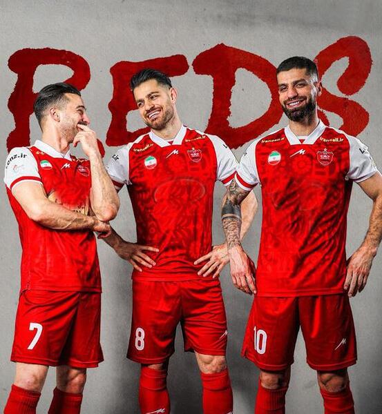 عکس لباس مشکی پرسپولیس
