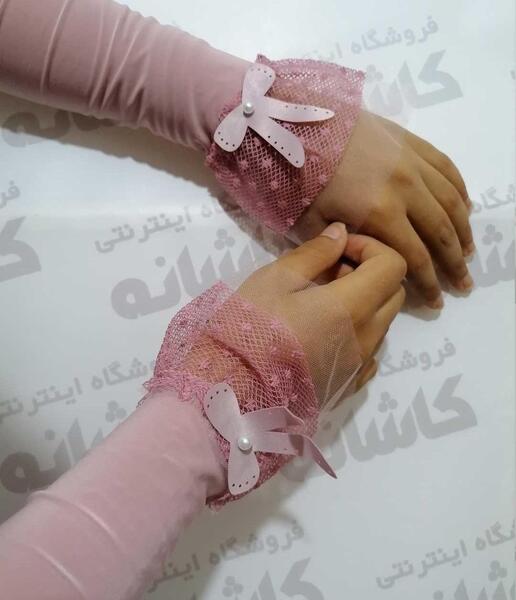 عکس ساق دست توری مشکی