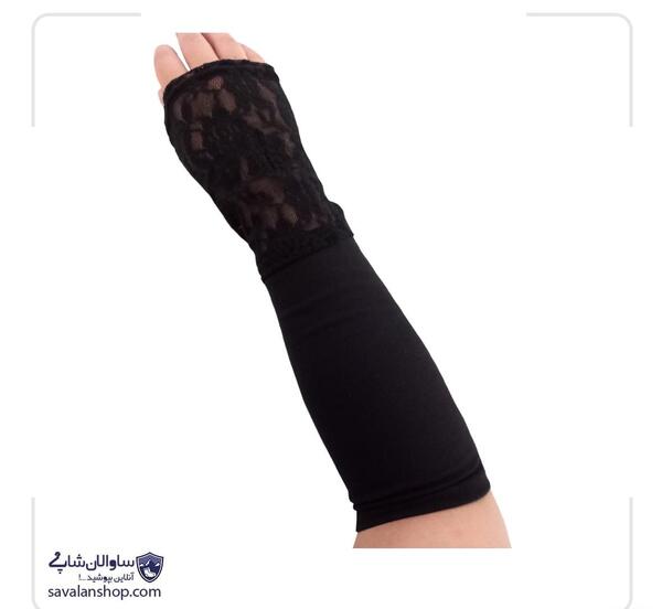 عکس ساق دست توری مشکی
