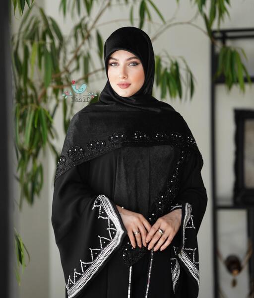 عکس روسری مشکی شیک