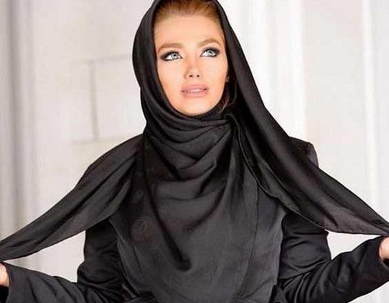 عکس روسری مشکی شیک