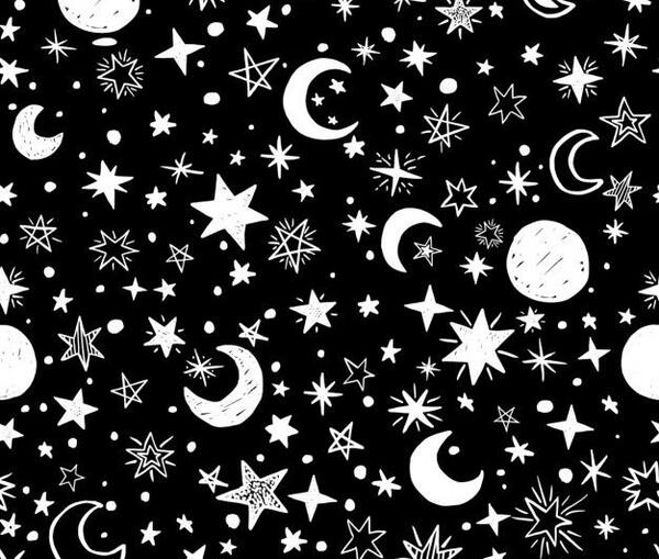 عکس مشکی با ستاره