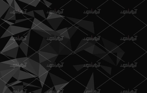 عکس تصویر زمینه مشکی سه بعدی