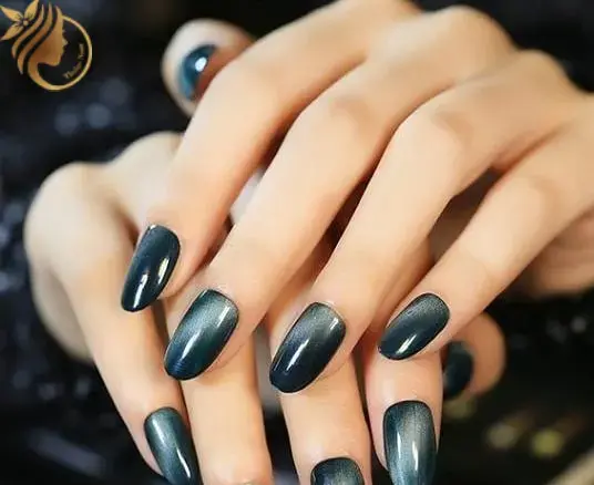 عکس لاک ژل سفید و مشکی