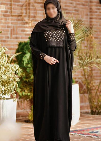 عکس عبا مشکی زنانه