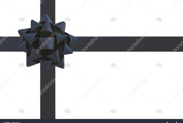 قاب عکس با روبان مشکی