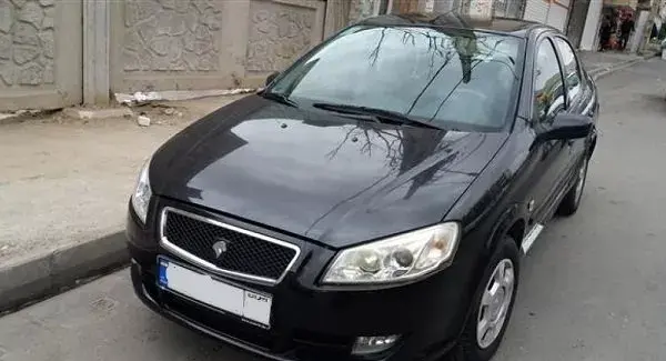عکس ماشین رانا رنگ مشکی